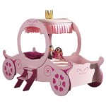 Pat Printese  Royal Princess Carriage ROZ - Pat Caleasca din lemn MDF in forma de Trasura Regala